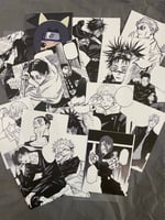 Jujutsu photocard manga