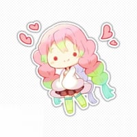 Demon slayer sticker (4)