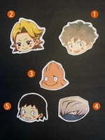 my hero academia stickers characters