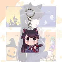 Komi Can't Communicate keychains