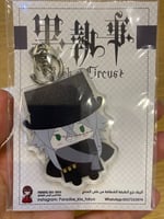 Black Butler Undertaker keychains