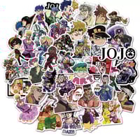 jojos stickers 25 pieces