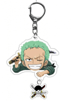 One piece keychains - 2 pieces