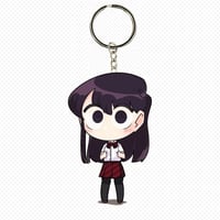 Komi Can't Communicate keychains