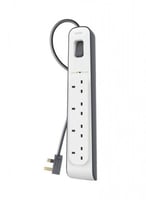 توصيلة كهرباء belkin بلكن 4 فتحات بطول 2 متر