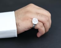 خاتم ملكي صدفي عيار 925