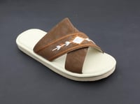 حذاء طبي سكيتشرز بدون اصبع بني