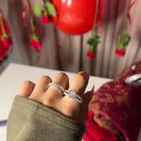 خاتم إيديليا ثنائي