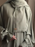 شرشف صلاة سادة اخضر - لف