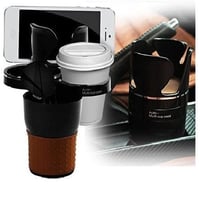 حامل اكواب للسيارة 5 في 1 متعدد الوظائف حامل نظارة...