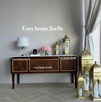 مدخل طاولة بوفية ، لون بني ، مقاس 180cm ، عمق cm45...