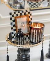 طقم طاولة خدمة مكون من قطعتين بتصميم جميل