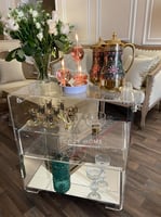 ترولي اكريلك شفاف بسماكة عالية جدا