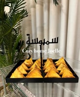 صحن تقديم سمبوسة رمضان