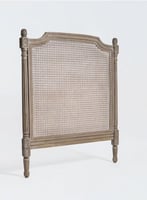 سرير راتان لوح راس سرير ، مقاس 120*120 سم