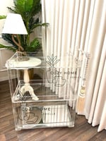 ترولي اكريلك شفاف