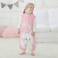 بجامة قطعه واحدة على شكل يونيكورن (كت)