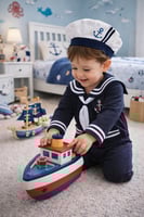 طقم البحار - الاسود