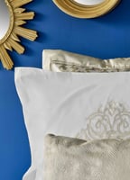 طقم مفارش عرائس كينج سايز Camilla ذهبي