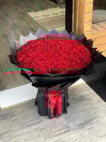 بوكيه جوري احمر كبير