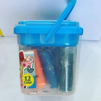 صلصال سطل ملون وسط 1