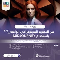 فن التصوير الفوتوغرافي الواقعي باستخدام Midjourney
