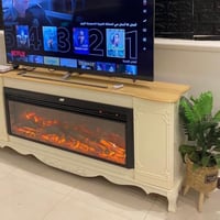 ديكور مدفأة مع الجهاز