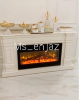 ديكور مدفأة مع الجهاز