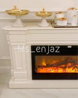 ديكور مدفأة مع الجهاز