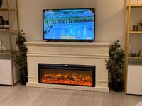 ديكور مدفأة مع الجهاز