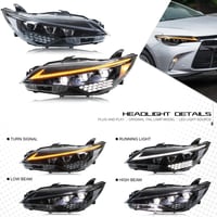 شمعات كامري 2016 - 2017 3 عدسات ليد و شرايح و رمش