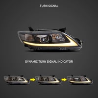 شمعات كامري 2010 - 2011 ليد رمش LED