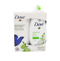 Body wash with cucumber and green tea