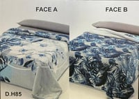 بطانية مزدوج مورا اسباني طبقتين 080015