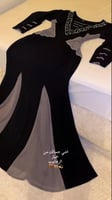 فستان اسود راقي