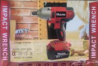 دريل مفك كفرات شحن مقاس واحد بطاريتين 68 فولت