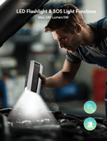 راف باور مشغل سيارة وبطارية بسعة 11000 ملي امبير ب...