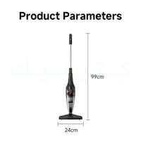 مكنسة كهربائية محمولة 2 في 1 خفيفة الوزن وقوية مع...