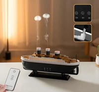 مرطب هواء بتصميم سفينة التايتانيك – مع إضاءة ومؤقت...