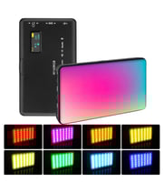 مصباح فيديو LED W140 RGB قابل لإعادة الشحن للتصوير...