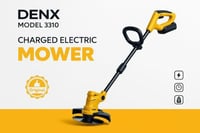 جزازة عشب كهربائية تعمل بالشحن من طراز DENX MODEL...