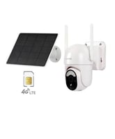 كاميرا مراقبة بالطاقة الشمسية لاسلكية بدقة 4 ميجا-...
