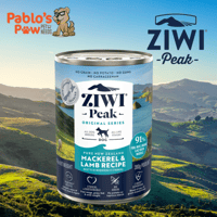 زيوي بيك اكل رطب للكلاب - سمك الماكريل و لحم الضأن...