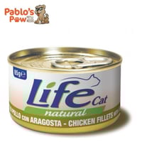 لايف كات اكل رطب للقطط البالغة معلبات فيليه دجاج م...