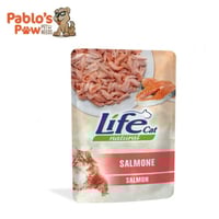 لايف كات اكل رطب للقطط البالغة كيس سلمون 70جم SG5