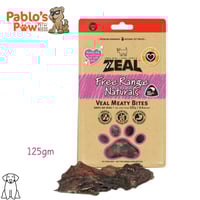 زييل مكافآت طبيعية للكلاب قطع العجل المجففة ١٢٥جم