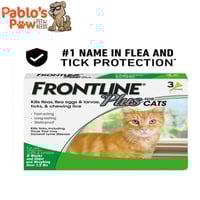 علاج فرونت لاين بلس للبراغيث والقراد للقطط فوق 8 أ...