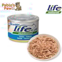 لايف كات اكل قطط رطب تونة 150جم L6