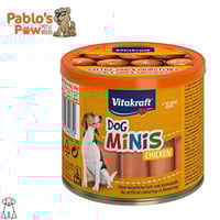 فيتا كرافت مكافآت للكلاب مينيز - نقانق دجاج - ١٢٠ج...