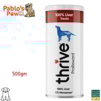 Thrive Proreward Freeze Dried 100% Beef Liver Dog...